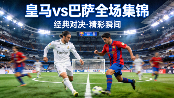 皇家马德里对阵巴塞罗那全场集锦视频封面
